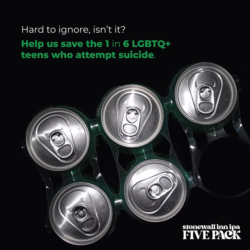 Hard to ignore — Stonewall Inn IPA Five Pack